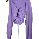 Majorelle New  Zowie Drawcord Top in Purple sz S Photo 0