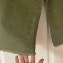 Bermuda Sandrine rose army green,  denim, jean shorts, size 24 NWT Photo 6