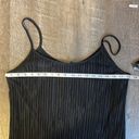 Tiana B . Black Ribbed Spaghetti Strap Maxi Dress size 12 Photo 15