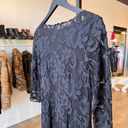 Natori Josie  Lace Scoop Neck Long Sleeve Dress Photo 9