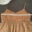 The Great EUC  peach embroidered silk peasant top Photo 10