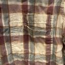 Carhartt  Fairview Plaid Long Sleeve Button Up Flannel Pockets Roll Sleeve Large Photo 3