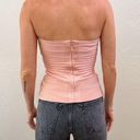 Herve Leger  Pink Bandage Strapless Top Photo 4