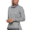 Nike  Dry Cowl Funnel Neck Pullover Top Heather Gray Medium Photo 1