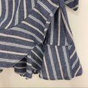 The Fifth Label NWOT  Skirt Voyage Stripe Wrap Tie Blue White Stripe SZ Medium Photo 6