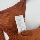 Good American NEW  Bikini Top Always Fits Textured Rust Brown 1/2 US S/M NWOT Photo 8