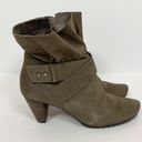 Paul Green Naomi Heeled Leather Ankle Booties Size 5.5 Photo 0