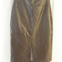 Laundry by Shelli Segal  Faux Leather Pencil Skirt Size S Photo 3