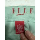 Elle  Paris Foam Green Capri Pants Sz 6 Photo 2