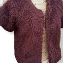 Anne Klein Ann Taylor Fuzzy Jacket Short Sleeves NWT Photo 0