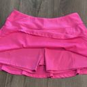 The Moon EleVen Star Seeds Desert Pink Ruffle Mid Rise Tennis Skirt Size Medium Photo 6