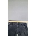 White House | Black Market  Jeans 6R Black Bootcut 2 Button Fly Flip Pockets Preppy Photo 5