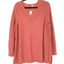 Soft Surroundings  Sweater Women's Size PXL V-Neck Caprisa Wool Long Sleeve Photo 0