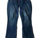 Riders By Lee  Women's Mid Rise Bootcut Dark Wash Jeans Size 22W/P Photo 0