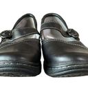 L.L.Bean  Womens Mary Jane Comfort Shoes 6W Black Leather Classic Buckle Strap Photo 4