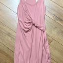 Alexander Wang NWT T BY  KNOTTED TANK DRESS IN CANDY PINK Photo 4