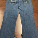 American Eagle Stretch Dark Wash Denim Slim Boot Size 14 Photo 3