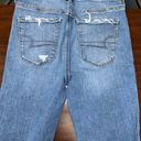 American Eagle Flare Denim Super Stretch Jeans Size 6 Long Photo 4