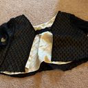 Wildfox  medium black crop top open back Photo 6