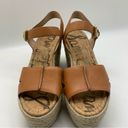 Sam Edelman  Maura Leather Espadrille Platform Brown Wedge Sandal Size 10 M Photo 11