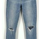 American Eagle  XTall Long Distressed Jegging Jeans Blue Denim Size 8 Light wash Photo 0