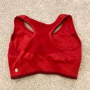 Zella Red Razorback Sports Bra Photo 1