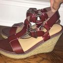 American Eagle  leather wedges size 9 Photo 0