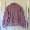 Universal Threads NWT Sherpa bomber jacket in mauve Photo 6