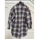 Isabel Marant  Etoile New Fontizi Coat Blue Plaid Wool Size 2 Photo 2