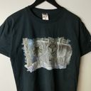 Vintage Y2K Wolves Nature T Shirt Black M Medium Animal Graphic Tee 50/50 Logo Photo 10