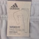 Adidas  gray tapered fit pants and top size xs Photo 4