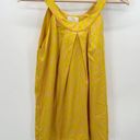 Collective Concepts  Top Women MEDIUM Yellow Pink Printed Sleeveless Polyester Photo 0