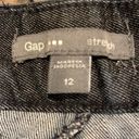 Gap Women's  Stretch Dark Blue Denim Cropped Jeans Size 12 EUC #0906 Photo 11