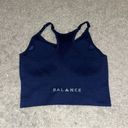 Balance Athletica  vitality seamless sport bra size small navy Photo 1