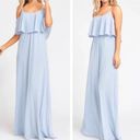 Show Me Your Mumu  Caitlin Ruffle Maxi Dress light Blue Size medium Photo 1