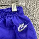 Nike Vintage 90's High Rise Pull On Windbreaker Track Pants Purple Women's L x 31.5 Photo 2