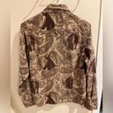 NORTH RIVER COUNTRY Size Medium Paisley Horse Western Snap Shirt Photo 5