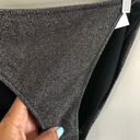 Topshop  | Gray Metallic Tanga Bikini Bottom Photo 37