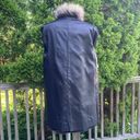 Size 14 Genuine Mink fur & Fox Princes Coat Photo 5