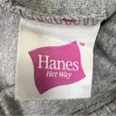 Hanes  Her Way Size Small Jogging Gray Pants Stretch Drawstring Waistband… Photo 8