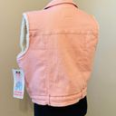 Celebrity Pink New!  Sherpa Vest Size M Photo 2