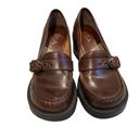 MIA Vintage  90’s/ Y2K Leather Chunky Heel Loafers, Sz 8.5 Photo 2