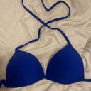 SheIn Electric Blue  Push Up Bikini Top Photo 0