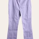 Hill House  Lavender Purple Claire Mid Rise Straight Leg Pants Size L Photo 3