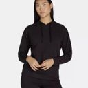 Athletic Works  Womens Hoodie Size XL 16-18 Black Lightweight Terry Lining New Photo 5