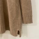 360 Cashmere  wool and cashmere waffle knitted grandpa cardigan NEW Photo 3