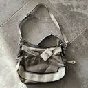 Coach Limited Edition Madison Spectator Cream/Taupe Hobo in Grey/White Bag Photo 1