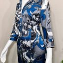 Apt. 9  70’s Paisley Button Down Satin Dress Photo 8