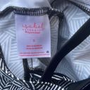 Isabel Maternity  (for Target) black & white swimsuit top size small Photo 2