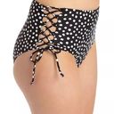 California Waves  Lace-up High-Waist Swim Bottom Photo 0